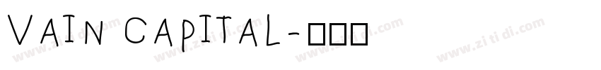 Vain Capital字体转换